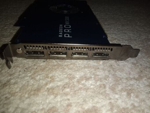 Дискретная видеокарта AMD Radeon Pro WX 5100, 8 GB GDDR5, 256-bit / 4x DisplayPort