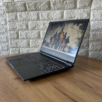 Игровой ноутбук Б-класс HP Victus 15-fb0121nr / 15.6" (1920x1080) IPS / AMD Ryzen 5 5600H (6 (12) ядер по 3.3 - 4.2 GHz) / 8 GB DDR4 / 512 GB SSD / nVidia GeForce GTX 1650, 4 GB GDDR5, 128-bit / WebCam
