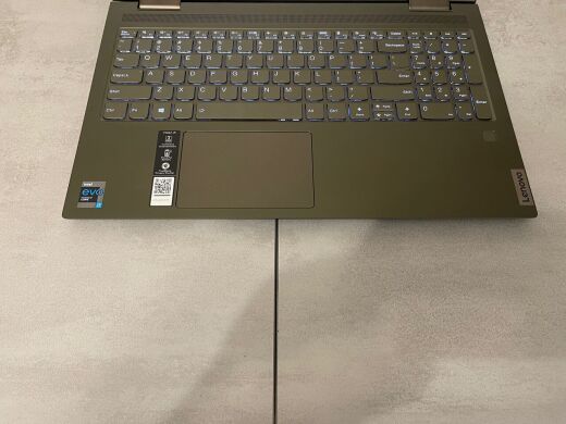 Ноутбук-трансформер Lenovo Yoga 7 15ITL5 / 15.6" (1920x1080) IPS Touch / Intel Core i7-1165G7 (4 (8) ядра по 2.8 - 4.7 GHz) / 12 GB DDR4 / 512 GB SSD M.2 / Intel Iris Xe Graphics / WebCam Ноутбук-трансформер Lenovo Yoga 7 15ITL5 / 15.6" (1920x1080) IPS Touch / Intel Core i7-1165G7 (4 (8) ядра по 2.8 - 4.7 GHz) / 12 GB DDR4 / 512 GB SSD M.2 / Intel Iris Xe Graphics / WebCam