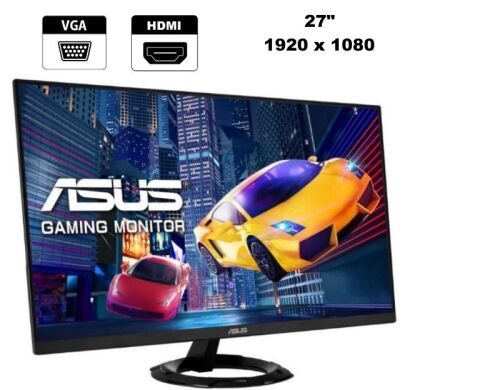 Новий монітор ASUS VZ279HEG1R / 27" (1920x1080) IPS LED / HDMI, VGA / 75 MHz / 1ms