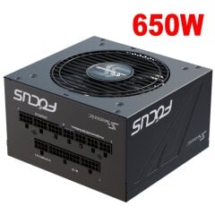 Блок живлення Seasonic Focus GX-650 650W (SSR-650FX) / 650W / 24+4(4)+4(8) pin