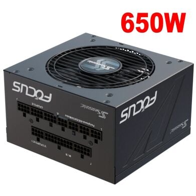 Блок живлення Seasonic Focus GX-650 650W (SSR-650FX) / 650W / 24+4(4)+4(8) pin