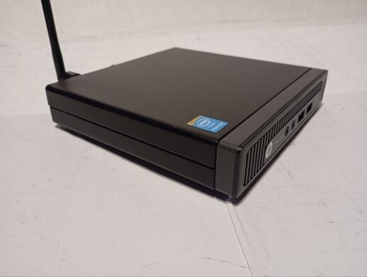 Неттоп HP ProDesk 400 G1 Mini USFF / Intel Core i3-4130T (2 (4) ядер по 2.9 GHz) / 8 GB DDR3 / 128 GB SSD NVMe + 1000 GB HDD / Intel HD Graphics 4400 + WiFi адаптер