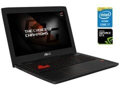 Игровой ноутбук Asus ROG Strix GL502VM / 15.6" (1920x1080) IPS / Intel Core i7-6700HQ (4 (8) ядра по 2.6 - 3.5 GHz) / 16 GB DDR4 / 480 GB SSD / nVidia GeForce GTX 1060, 6 GB GDDR5, 192-bit / WebCam / Win 10 Home
