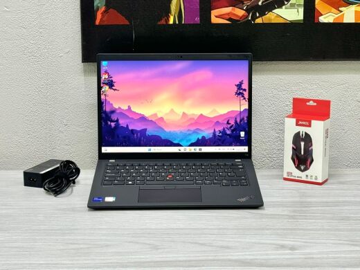 Ультрабук Lenovo ThinkPad T14 Gen 4 / 14" (1920x1200) IPS / Intel Core i5-1345U (10 (12) ядер по 3.5 - 4.7 GHz) / 16 GB DDR5 / 256 GB SSD M.2 / Intel Iris Xe Graphics / WebCam