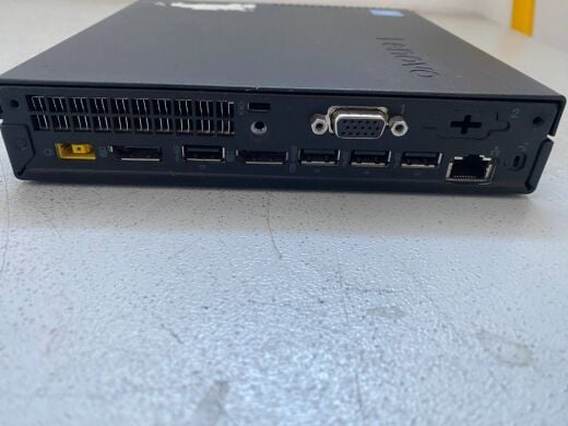 Неттоп Lenovo ThinkCentre M710q Tiny USFF / Intel Core i5-6500T (4 ядра по 2.5 - 3.1 GHz) / 8 GB DDR4 / 128 GB SSD / Intel HD Graphics 530 / Блок питания