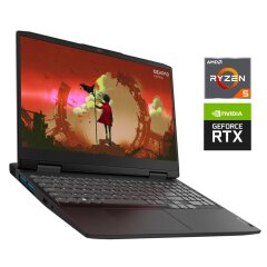 Игровой ноутбук Б-класс Lenovo IdeaPad Gaming 3 15ARH7 / 15.6" (1920x1080) IPS / AMD Ryzen 5 7535HS (6 (12) ядер по 3.3 - 4.55 GHz) / 16 GB DDR5 / 512 GB SSD NVMe / nVidia GeForce RTX 2050, 4 GB GDDR6, 64-bit / WebCam