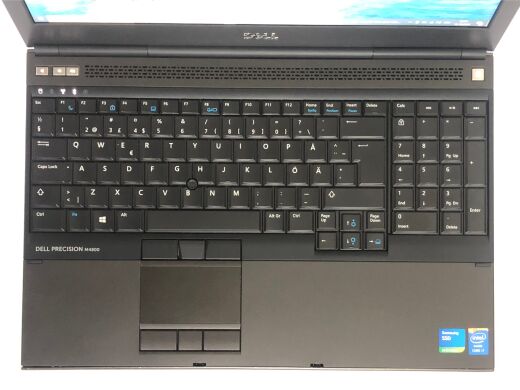 Мобильная рабочая станция Б-класс Dell Precision M4800 / 15.6" (1920x1080) TN / Intel Core i7-4810MQ (4 (8) ядра по 2.8 - 3.8 GHz) / 16 GB DDR3 / 256 GB SSD / nVidia Quadro K1100M, 2 GB GDDR5, 128-bit / WebCam / DVD-ROM Мобильная рабочая станция Б-класс Dell Precision M4800 / 15.6" (1920x1080) TN / Intel Core i7-4810MQ (4 (8) ядра по 2.8 - 3.8 GHz) / 16 GB DDR3 / 256 GB SSD / nVidia Quadro K1100M, 2 GB GDDR5, 128-bit / WebCam / DVD-ROM