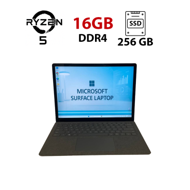 Ультрабук Microsoft Surface Laptop 4 / 13.5" (2256x1504) IPS Touch / AMD Ryzen 5 4680U (6 (12) ядер по 2.2 - 4.0 GHz) / 16 GB DDR4 / 256 GB SSD / AMD Radeon RX Vega 7 Graphics / WebCam