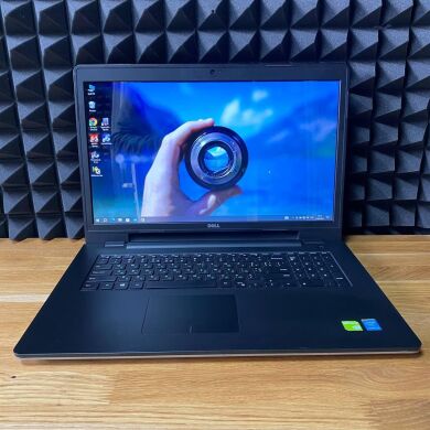 Ноутбук Б-класс Dell Inspiron 17 5748 (P26E) / 17.3" (1600x900) TN / Intel Core i5-4210U (2 (4) ядра по 1.7 - 2.7 GHz) / 8 GB DDR3 / 128 GB SSD / nVidia GeForce 840M, 2 GB GDDR3, 64-bit / WebCam / DVD-ROM