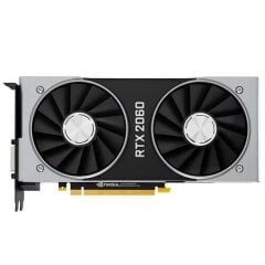 Дискретная видеокарта nVidia GeForce RTX 2060, 6 GB GDDR6, 192-bit / DisplayPort, HDMI