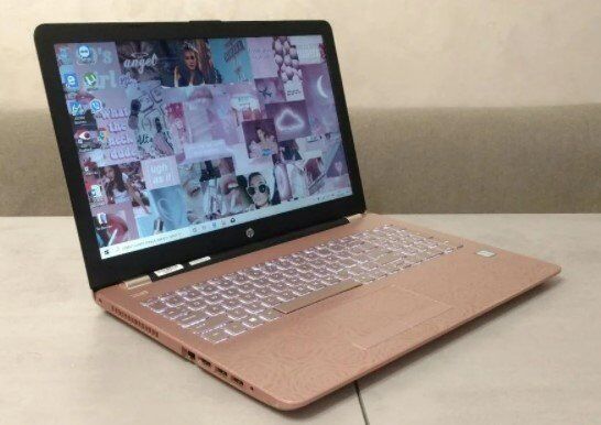 HP 15-bs020cy / 15.6" (1366x768) TN / Intel Core i5-7200U (2 (4) ядра по 2.5 - 3.1 GHz) / 8 GB DDR4 / 256 GB SSD / WebCam / DVD-RW