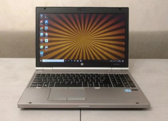 HP Elitebook 8570p / 15.6" (1366x768) TFT TN / Intel Core i5-3230M (2 (4) ядра по 2.6 - 3.2 GHz) / 8 GB DDR3 / 500 GB HDD / WebCam / DVD-RW