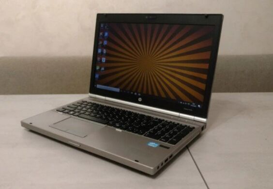 HP Elitebook 8570p / 15.6" (1366x768) TFT TN / Intel Core i5-3230M (2 (4) ядра по 2.6 - 3.2 GHz) / 8 GB DDR3 / 500 GB HDD / WebCam / DVD-RW