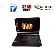 Ігровий ноутбук Acer ConceptD 5 CN515-71 / 15.6" (3840x2160) IPS / Intel Core i7-9750H (6 (12) ядер по 2.6 - 4.5 GHz) / 32 GB DDR4 / 512 GB SSD / nVidia GeForce GTX 1660 Ti, 6 GB GDDR6, 192-bit / WebCam