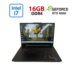 Игровой ноутбук Asus TUF F15 FX507ZV / 15.6" (1920x1080) IPS / Intel Core i7-12700H (14 (20) ядер по 3.5 - 4.7 GHz) / 16 GB DDR4 / 512 GB SSD / nVidia GeForce RTX 4060, 8 GB GDDR6, 128-bit / WebCam