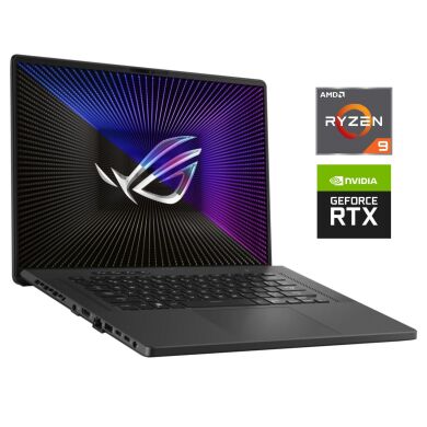 Ігровий ноутбук Б-клас Asus ROG Zephyrus G15 GA503QR / 15.6" (2560x1440) IPS / AMD Ryzen 9 5900HS (8 (16) ядер по 3.0 - 4.6 GHz) / 16 GB DDR4 / 1000 GB SSD NVMe / nVidia GeForce RTX 3070, 8 GB GDDR6, 256-bit Ігровий ноутбук Б-клас Asus ROG Zephyrus G15 GA503QR / 15.6" (2560x1440) IPS / AMD Ryzen 9 5900HS (8 (16) ядер по 3.0 - 4.6 GHz) / 16 GB DDR4 / 1000 GB SSD NVMe / nVidia GeForce RTX 3070, 8 GB GDDR6, 256-bit