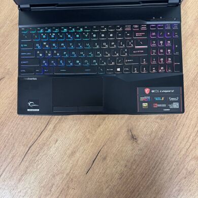 Игровой ноутбук Б-класс MSI GL65 Leopard 10SFK / 15.6" (1920x1080) IPS / Intel Core i7-10750H (6 (12) ядер по 2.6 - 5.0 GHz) / 16 GB DDR4 / 512 GB SSD / nVidia GeForce RTX 2070, 8 GB GDDR6, 256-bit / WebCam