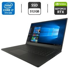 Игровой ноутбук Intel Whitebook QC7 / 15.6" (1920x1080) IPS / Intel Core i7-9750H (6 (12) ядер по 2.6 - 4.5 GHz) / 16 GB DDR4 / 512 GB SSD / nVidia GeForce RTX 2070, 8 GB GDDR6, 256-bit / WebCam