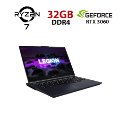 Игровой ноутбук Lenovo Legion 5 17ACH6H / 17.3" (1920x1080) IPS / AMD Ryzen 7 5800H (8 (16) ядер 3.2 - 4.4 GHz) / 32 GB DDR4 / 480 GB SSD / nVidia GeForce RTX 3060, 6 GB GDDR6, 192-bit / WebCam