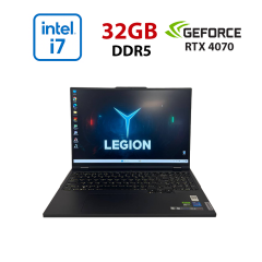 Ігровий ноутбук Lenovo Legion Pro 5 16IRX8 / 16" (2560x1600) IPS / Intel Core i7-13700HX (16 (24) ядра по 3.7 - 5.0 GHz) / 32 GB DDR5 / 512 GB SSD / nVidia GeForce RTX 4070, 8 GB GDDR6, 128-bit / WebCam