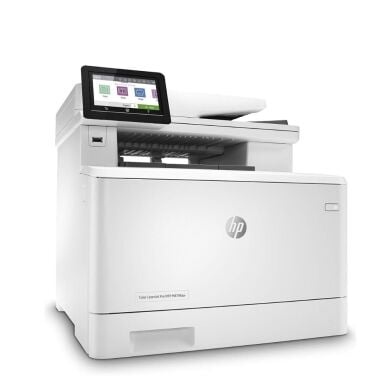 МФУ HP Color LaserJet Pro MFP M479fdw / Лазерная цветная печать / 600x600 dpi / A4 / 27 стр/мин / USB 2.0, Ethernet, Wi-Fi / Дуплекс