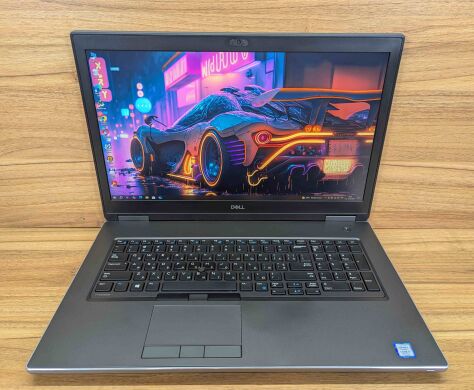 Мобільна робоча станція Dell Precision 7740 / 17.3" (1920x1080) IPS / Intel Core i7-9750H (6 (12) ядер по 2.6 - 4.5 GHz) / 128 GB DDR4 / 1000 GB SSD / nVidia Quadro RTX 4000, 8 GB GDDR6, 256-bit / WebCam / Windows 10