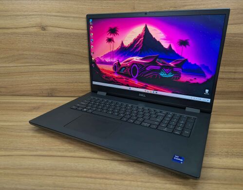 Мобільна робоча станція Dell Precision 7770 / 17.3" (1920x1080) IPS / Intel Core i9-12950HX (16 (24) ядер по 3.6 - 5.0 GHz) / 64 GB DDR5 / 500 GB SSD / nVidia RTX A4500, 16 GB GDDR6, 256-bit / WebCam / Windows 11
