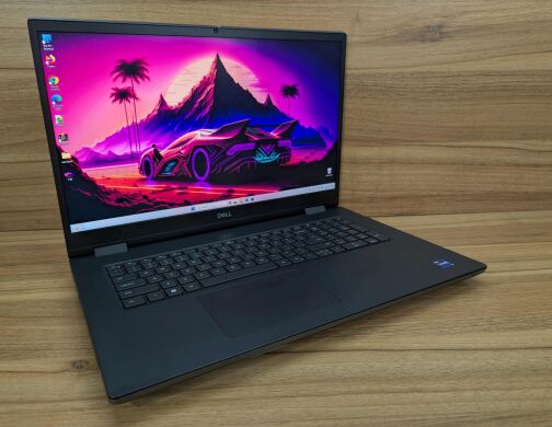 Мобільна робоча станція Dell Precision 7770 / 17.3" (1920x1080) IPS / Intel Core i9-12950HX (16 (24) ядер по 3.6 - 5.0 GHz) / 64 GB DDR5 / 500 GB SSD / nVidia RTX A4500, 16 GB GDDR6, 256-bit / WebCam / Windows 11