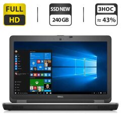 Мобільна робоча станція Dell Precision M2800 / 15.6" (1920x1080) TN / Intel Core i5-4200M (2 (4) ядра по 2.5 - 3.1 GHz) / 8 GB DDR3 / 240 GB SSD NEW / AMD FirePro W4170M, 2 GB GDDR5, 128-bit / WebCam / DVD-ROM / HDMI / Windows 10 Pro