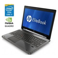 Мобильная рабочая станция HP EliteBook 8760w / 17.3" (1920x1080) TN / Intel Core i7-2670QM (4 (8) ядра по 2.2 - 3.1 GHz) / 16 GB DDR3 / 256 GB SSD / nVidia Quadro 3000M, 2 GB GDDR5, 256-bit / WebCam / DVD-ROM