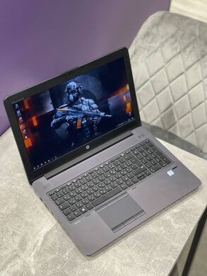 Мобільна робоча станція HP zBook 15 G3 / 15.6" (1920x1080) IPS / Intel Core i7-6700HQ (4 (8) ядра по 2.6 - 3.5 GHz) / 16 GB DDR4 / 512 GB SSD / nVidia Quadro M1000M, 2 GB DDR3, 128-bit / Fingerprint / WebCam