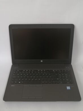 Мобільна робоча станція HP ZBook 15 G4 / 15.6" (1920x1080) IPS / Intel Core i7-7700HQ (4 (8) ядра по 2.8 - 3.8 GHz) / 16 GB DDR4 / 256 GB SSD / nVidia Quadro M620, 2 GB GDDR5, 128-bit / WebCam / HDMI / Windows 10 Pro
