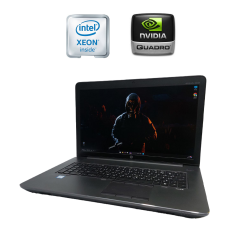 Мобільна робоча станція HP ZBook 17 G3 / 17.3" (1920x1080) IPS / Intel Xeon E3-1535M v5 (4 (8) ядра по 2.9 - 3.8 GHz) / 32 GB DDR4 / 512 GB SSD M.2 / nVidia Quadro M4000M, 4 GB GDDR5, 256-bit / WebCam
