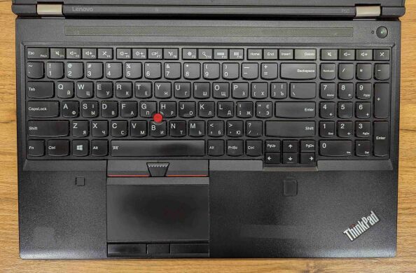 Мобільна робоча станція Lenovo ThinkPad P50 / 15.6" (1920x1080) IPS / Intel Core i7-6820HQ (4 (8) ядра по 2.7 - 3.6 GHz) / 16 GB DDR4 / 512 GB SSD / nVidia Quadro M1000M, 4 GB GDDR5, 128-bit / WebCam / TouchID / Windows 10 Мобільна робоча станція Lenovo ThinkPad P50 / 15.6" (1920x1080) IPS / Intel Core i7-6820HQ (4 (8) ядра по 2.7 - 3.6 GHz) / 16 GB DDR4 / 512 GB SSD / nVidia Quadro M1000M, 4 GB GDDR5, 128-bit / WebCam / TouchID / Windows 10