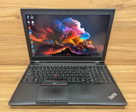 Мобільна робоча станція Lenovo ThinkPad P50 / 15.6" (1920x1080) IPS / Intel Core i7-6820HQ (4 (8) ядра по 2.7 - 3.6 GHz) / 16 GB DDR4 / 512 GB SSD / nVidia Quadro M1000M, 4 GB GDDR5, 128-bit / WebCam / TouchID / Windows 10 Мобільна робоча станція Lenovo ThinkPad P50 / 15.6" (1920x1080) IPS / Intel Core i7-6820HQ (4 (8) ядра по 2.7 - 3.6 GHz) / 16 GB DDR4 / 512 GB SSD / nVidia Quadro M1000M, 4 GB GDDR5, 128-bit / WebCam / TouchID / Windows 10