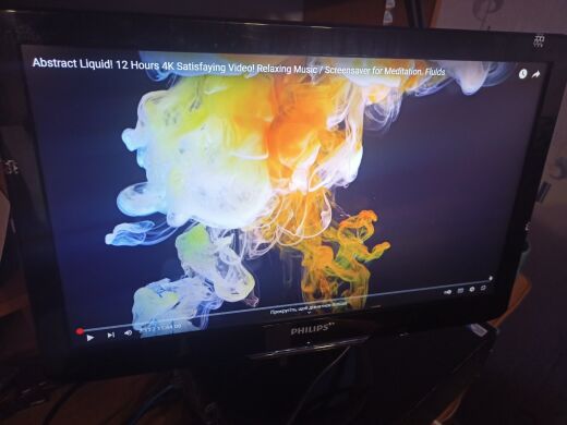 Монітор Philips E-line 202EL2SB / 20" (1600x900) TN / VGA, DVI / VESA 100x100