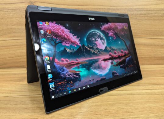 Нетбук-трансформер Dell Latitude 5289 / 12.5" (1920x1080) IPS Touch / Intel Core i5-7300U (2 (4) ядра по 2.6 - 3.5 GHz) / 8 GB DDR3 / 256 GB SSD / Intel HD Graphics 620 / WebCam / Fingerprint / Windows 10