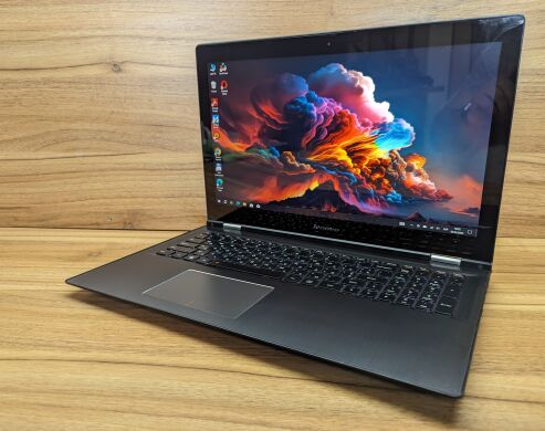 Ноутбук-трансформер Б-класс Lenovo Edge 2-1580 / 15.6" (1920x1080) IPS Touch / Intel Core i7-6500U (2 (4) ядра по 2.5 - 3.1 GHz) / 8 GB DDR3 / 480 GB SSD / nVidia GeForce GT 940M, 2 GB DDR3, 64-bit / WebCam / Windows 10