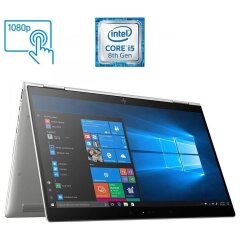 Ноутбук-трансформер HP EliteBook x360 1030 G3 / 13.3" (1920x1080) IPS Touch / Intel Core i5-8350U (4 (8) ядра по 1.7 - 3.6 GHz) / 8 GB DDR3 / 240 GB SSD / Intel UHD Graphics 620 / WebCam 