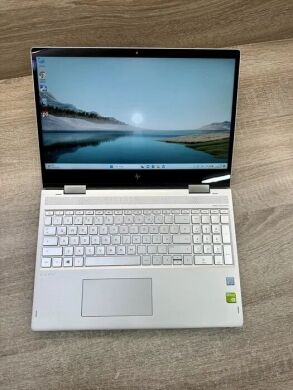 Ноутбук-трансформер HP ENVY x360 / 15.6" (1920x1080) IPS Touch / Intel Core i5-8250U (4 (8) ядра по 1.6 - 3.4 GHz) / 8 GB DDR3 / 128 GB SSD + 1000 GB HDD / nVidia GeForce MX150, 4 GB GDDR5, 64-bit / WebCam Ноутбук-трансформер HP ENVY x360 / 15.6" (1920x1080) IPS Touch / Intel Core i5-8250U (4 (8) ядра по 1.6 - 3.4 GHz) / 8 GB DDR3 / 128 GB SSD + 1000 GB HDD / nVidia GeForce MX150, 4 GB GDDR5, 64-bit / WebCam
