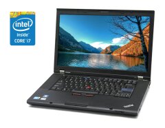 Ноутбук A-клас Lenovo ThinkPad T510 / 15.6" (1600x900) TN / Intel Core i7-620M (2 (4) ядра по 2.66 - 3.33 GHz) / 4 GB DDR3 / 120 GB SSD / nVidia NVS 3100M, 512 MB GDDR3, 64-bit / WebCam / DVD-RW