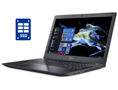 Ноутбук Acer TravelMate P259 / 15.6" (1366x768) TN / Intel Core i3-6100U (2 (4) ядра по 2.3 GHz) / 8 GB DDR4 / 240 GB SSD / Intel HD Graphics 620 / WebCam