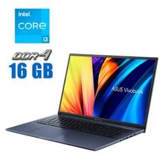 Ноутбук Asus Vivobook 17X / 17.3" (1920x1080) IPS / Intel Core i3-1220P (10 (12) ядер по 3.3 - 4.4 GHz) / 16 GB DDR4 / 480 GB SSD / Intel UHD Graphics / WebCam
