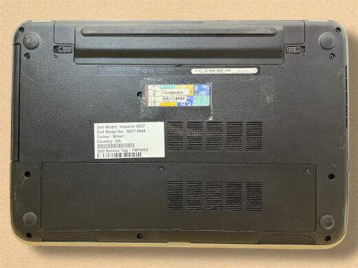 Ноутбук Dell Inspiron 15R-5537 / 15.6" (1366x768) TN / Intel Core i5-4200U (2 (4) ядра по 1.6 - 2.6 GHz) / 8 GB DDR3 / 120 GB SSD / AMD Radeon HD 8670M, 1 GB GDDR3, 64-bit / WebCam / DVD-ROM