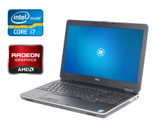 Ноутбук Dell Latitude E6540 / 15.6" (1920x1080) IPS / Intel Core i7-4600M (2 (4) ядра по 2.9 - 3.6 GHz) / 12 GB DDR3 / 256 GB SSD / AMD Radeon HD 8790M, 2 GB GDDR5, 128-bit / WebCam / Windows 10