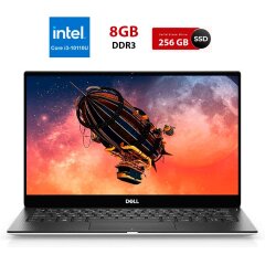 Ноутбук Dell XPS 7390 / 13.3" (1920x1080) IPS / Intel Core i3-10110U (2 (4) ядра по 2.1 - 4.1 GHz) / 8 GB DDR3 / 256 GB SSD / Intel UHD Graphics 620 / WebCam / USB 3.1 / HDMI