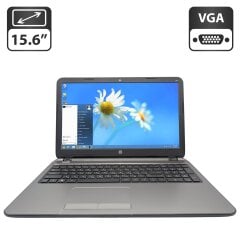 Ноутбук HP 255 G3 / 15.6" (1366x768) TN / AMD E1-6010 (2 ядра по 1.35 GHz) / 8 GB DDR3 / 500 GB HDD / AMD Radeon R2 Graphics / WebCam / АКБ не держит