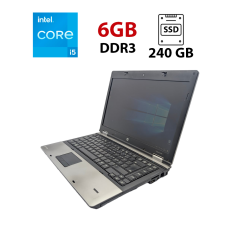 Ноутбук HP ProBook 6450b / 14" (1366x768) TN / Intel Core i5-450M (2 (4) ядра по 2.4 - 2.66 GHz) / 6 GB DDR3 / 240 GB SSD / Intel HD Graphics / WebCam