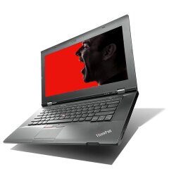 Ноутбук Lenovo ThinkPad L430 / 14" (1366x768) TN / Intel Core i3-2370M (2 (4) ядра по 2.4 GHz) / 4 GB DDR3 / 320 GB HDD / Intel HD Graphics 3000 / DVD-ROM 